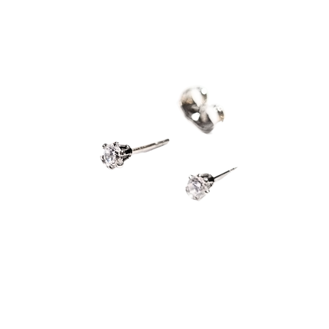 MINIS | Aretes | Laminado en rodio - Imagen 3