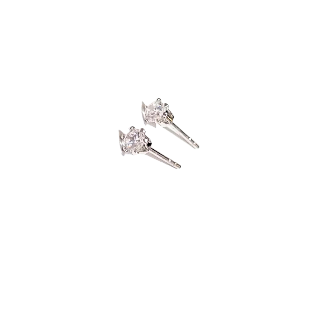 MINIS | Aretes | Laminado en rodio