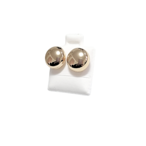 GLOBO GRANDE   |    Aretes   |    Laminado en oro