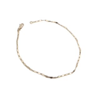 MISSI PLANITA   |   Pulsera ultra delgada - 19 cm de largo    |    Laminado en oro