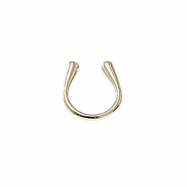 BOQUITA DORADA  |   Anillo ajustable grande - Talla 7 a 9   |   Laminado en oro - Imagen 2