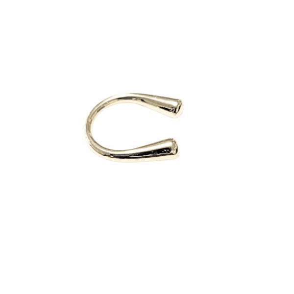 BOQUITA DORADA  |   Anillo ajustable grande - Talla 7 a 9   |   Laminado en oro - Imagen 3
