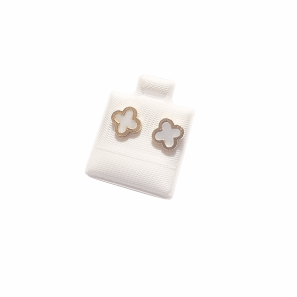 FLOWS NACARADAS    |    Aretes pegaditos - Chicos   |   Laminado en oro