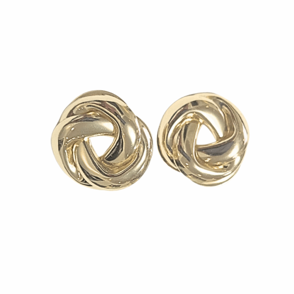 REDONDEADOS   |    Aretes pegaditos - Grandes   |    Laminado en oro