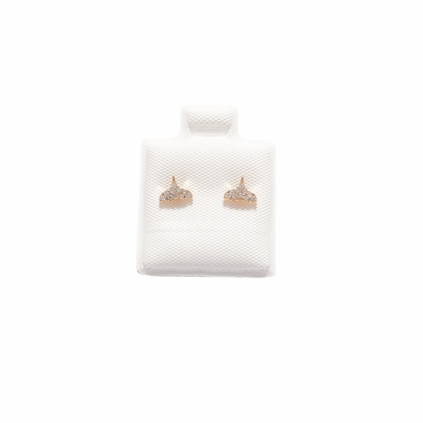 COLITAS DE DELÍN   |    Aretes pegaditos - Chicos   |    Laminado en oro