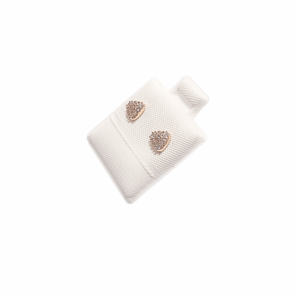 TRIANGULARES    |    Aretes pegaditos - Chicos   |   Laminado en oro - Imagen 2