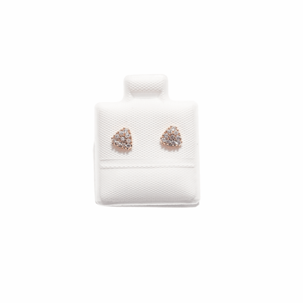 TRIANGULARES    |    Aretes pegaditos - Chicos   |   Laminado en oro