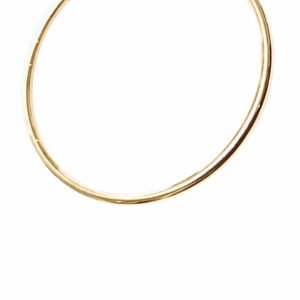 ALICE CIRCULAR DORADA   |    Pulsera rígida - Talla: Grande   |    Acero inoxidable
