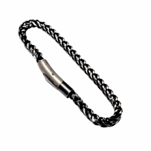ANUEL VINTAGE  |   Pulsera gruesa - 21 cm de extensión   |   Acero inoxidable