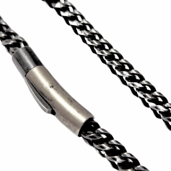 ANUEL VINTAGE  |   Pulsera gruesa - 21 cm de extensión   |   Acero inoxidable - Imagen 3