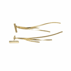 DIVINOS & LARGOS   |    Aretes pegaditos - grandes   |    Acero inoxidabl