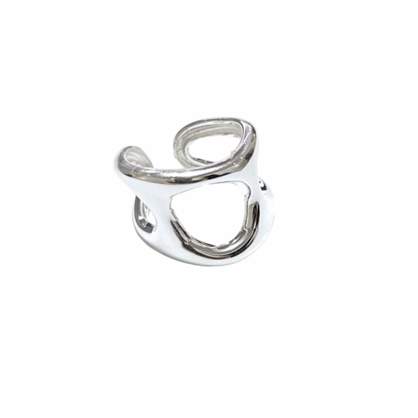 ALULADO   |   Anillo ajustable chunky - Talla 7 a 9 aprox.   |   Acero inoxidable