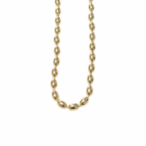 GRANITOS CORTA 45   |    Cadena - 45 cm de largo   |    Laminado en oro