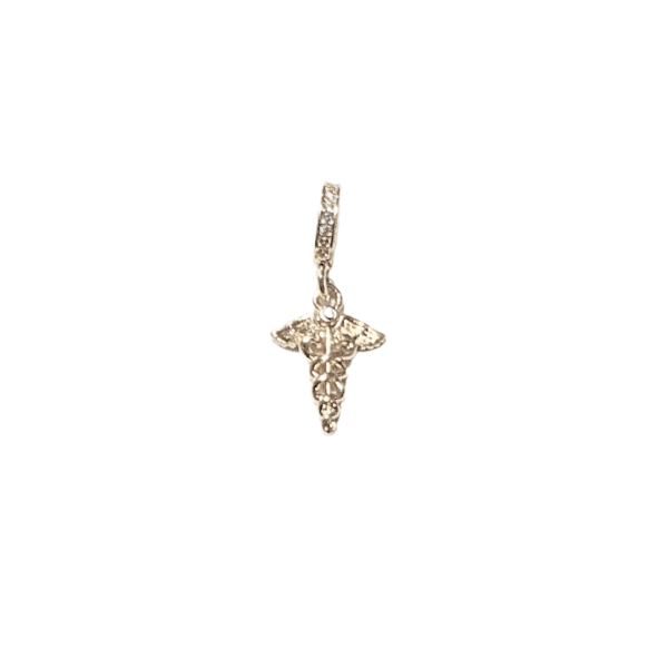 BASTÓN DE HERMES   |   Charms - chicos  |   Laminado en oro