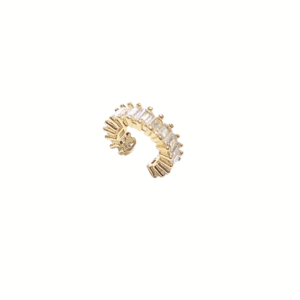 ALINE-ADO | Arete simulador - Chico | Laminado oro