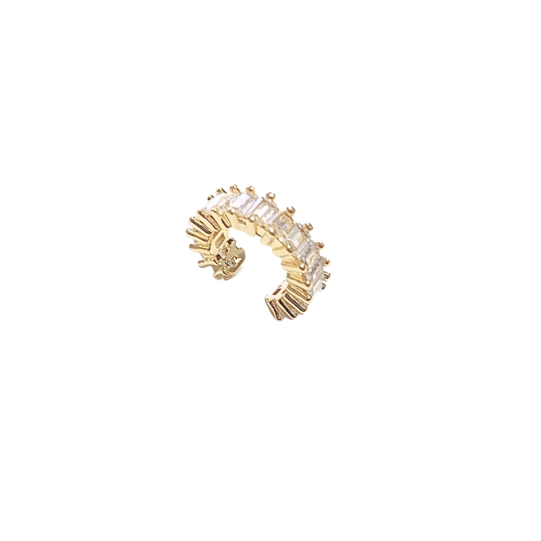 ALINE-ADO | Arete simulador - Chico | Laminado oro