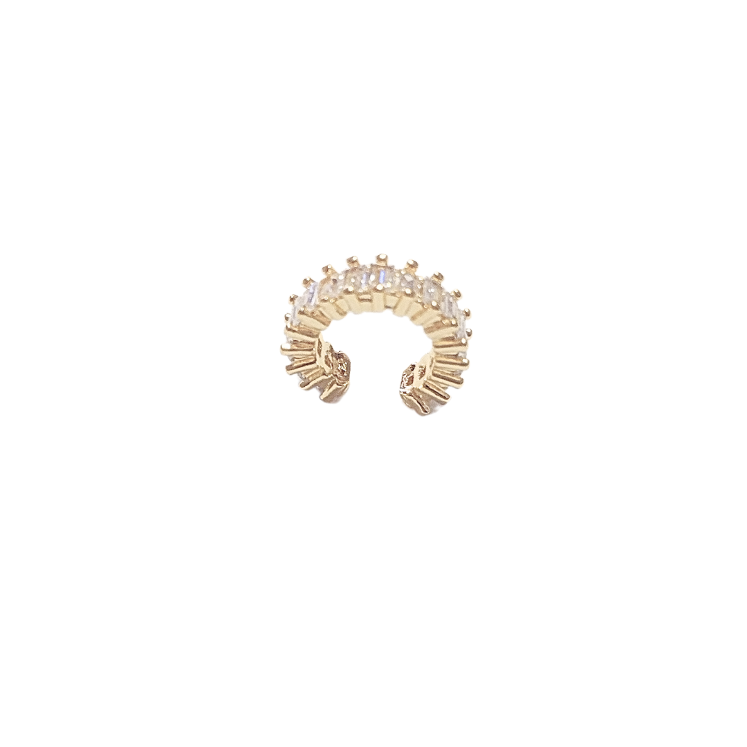 ALINE-ADO | Arete simulador - Chico | Laminado oro - Imagen 2