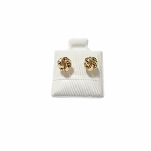 NUDITOS    |    Aretes pegaditos tipo broquel - mini   |    Laminado en oro