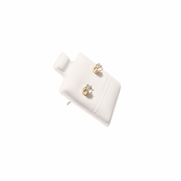 PIEDRITA    |    Aretes pegaditos - Minis   |   Laminado en oro - Imagen 3