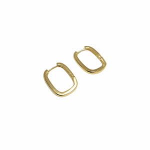 ARANSAS DELGADAS DORADAS  |   Huggies tipo arracadas - Medianas   |   Laminado en oro