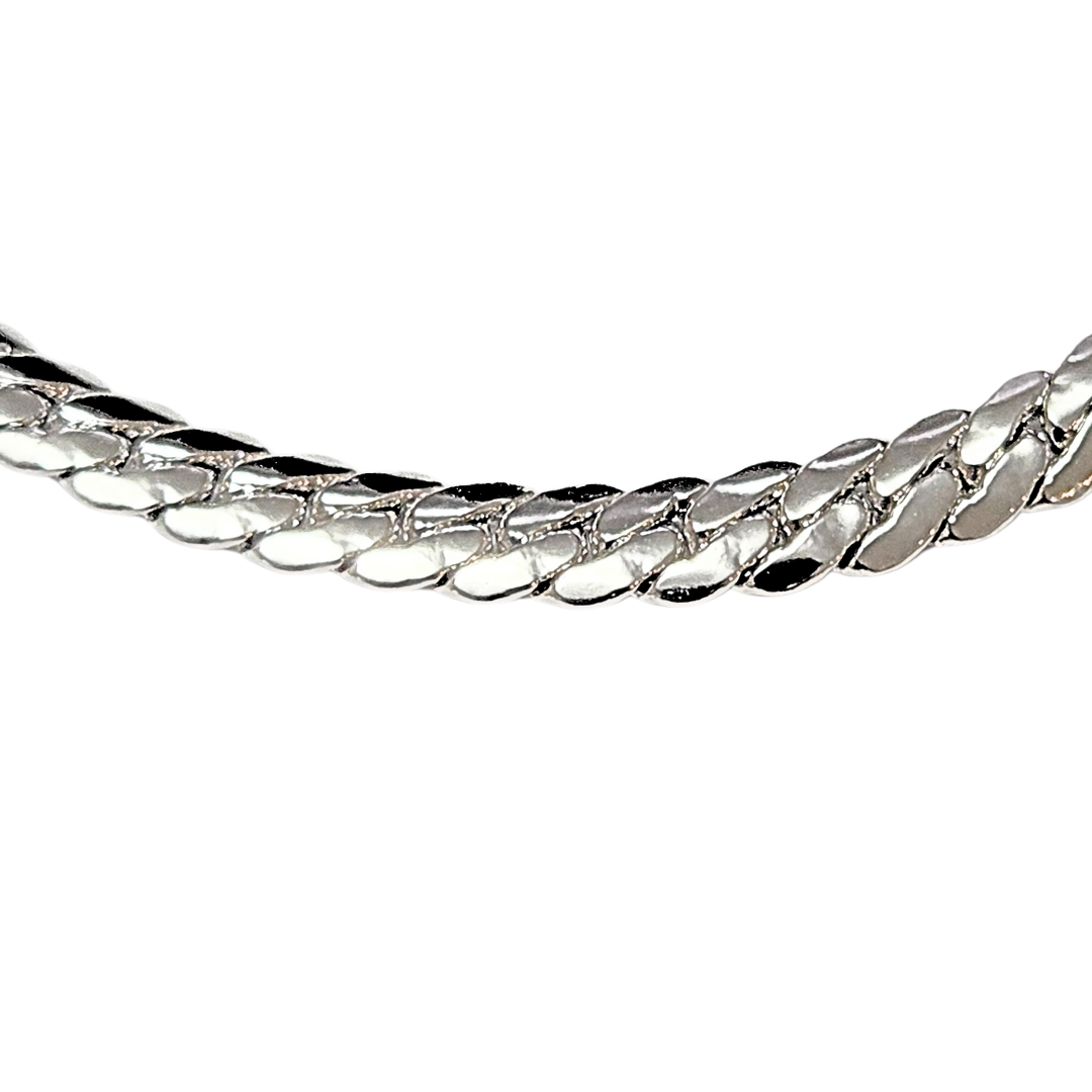 CANILLA PLANA 60 | Cadena plana - 60 cm de largo | Acero inoxidable - Imagen 3