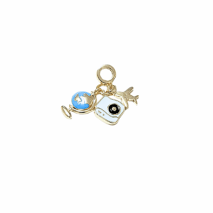 CAMARITA VIAJERA | Charm - mediano | Laminado en oro