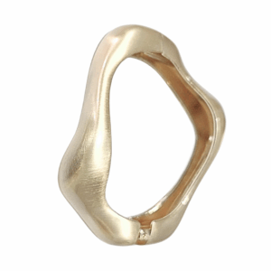 ALO ONDAS CROBRIZA   |    Pulsera tipo brazalete - Talla Ch/M   |    Acero inoxidable