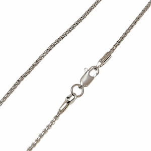 TRIPIN - 50   |   Cadena delgada - 50 cm de largo  |   Laminado en rodio