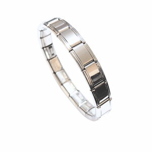 ITALIANA CLÁSICA   |    Pulsera elástica - Talla Ch   |    Acero inoxidable