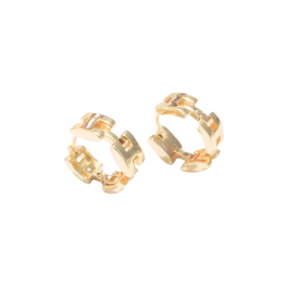 CADENITAS A CUADROS DORADOS   |    Aretes huggies tipo arracadas - Medianas   |    Laminado en oro