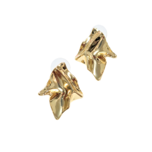 ANUBIS ARRUGADOS   |    Aretes colgantes - Medianos   |   Laminado en oro