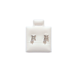 SILUETAS DE EXTRELLA   |    Aretes pegaditos - Minis    |    Laminado en rodio