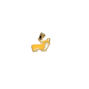 PERRITO CORGI   |   Dije -  Chico  |   Laminado en oro