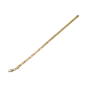 FLIS DELGADA   |   Pulsera mediana - 19 cm de extensión   |    Laminado en oro