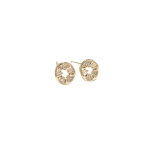 LIZIS - 1   |   Aretes pegaditos - Chicos  |    Laminado en oro