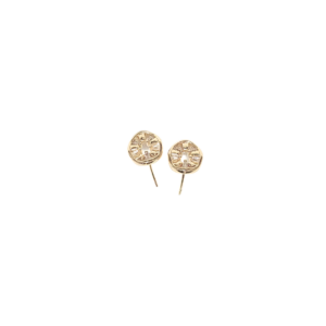 LIZIS - 2   |   Aretes pegaditos - Minis  |    Laminado en oro