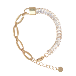 TOBINA   |   Pulsera chica de 17 cm de extensión + 3 cm de extensor   |   Acero inoxidable