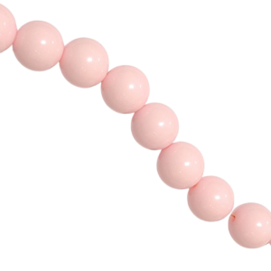 Rosa pastel   |   Collar estilo chicle bomba - Corto y grueso   |    Acrílico con broche de acero